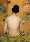 Back of body William Merritt Chase